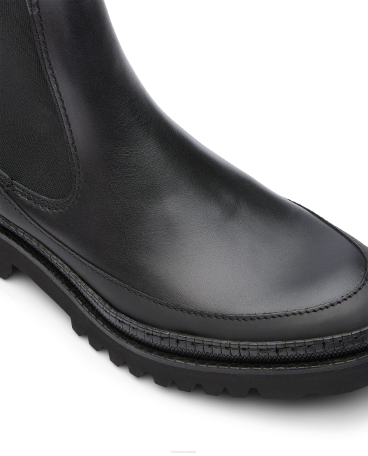 Covent Soft Calf Ankle Boots Lottusse Men Black Footwear L4RH177