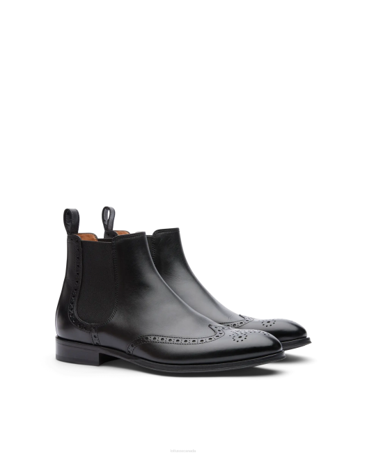 Lenox Brush Off Calf Boots Lottusse Men Black Footwear L4RH142