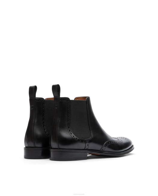 Lenox Brush Off Calf Boots Lottusse Men Black Footwear L4RH142