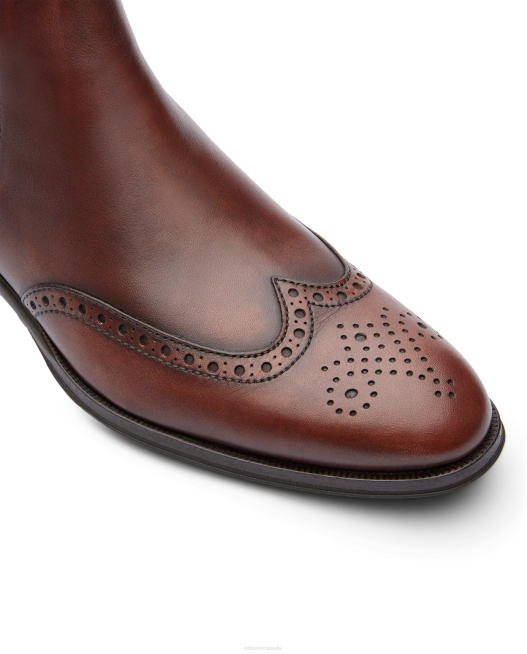 Lenox Brush Off Calf Boots Lottusse Men Brown Footwear L4RH143
