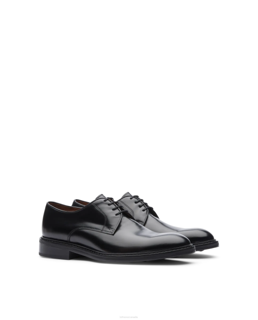 Harrys Bright Calf Derby Lottusse Men Black Footwear L4RH23