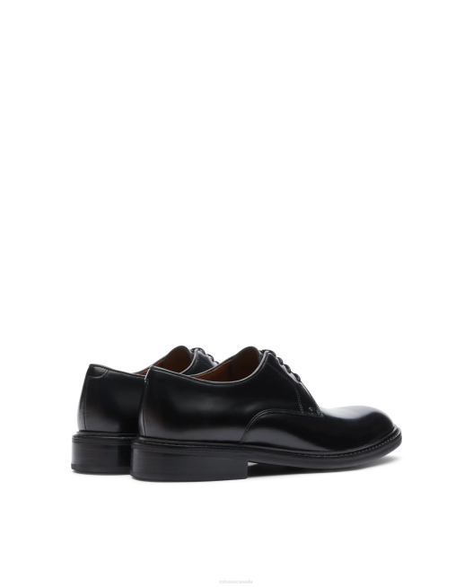 Harrys Bright Calf Derby Lottusse Men Black Footwear L4RH23
