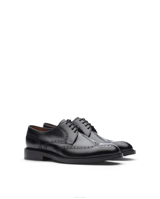 Harrys Bright Calf Derby Lottusse Men Black Footwear L4RH27
