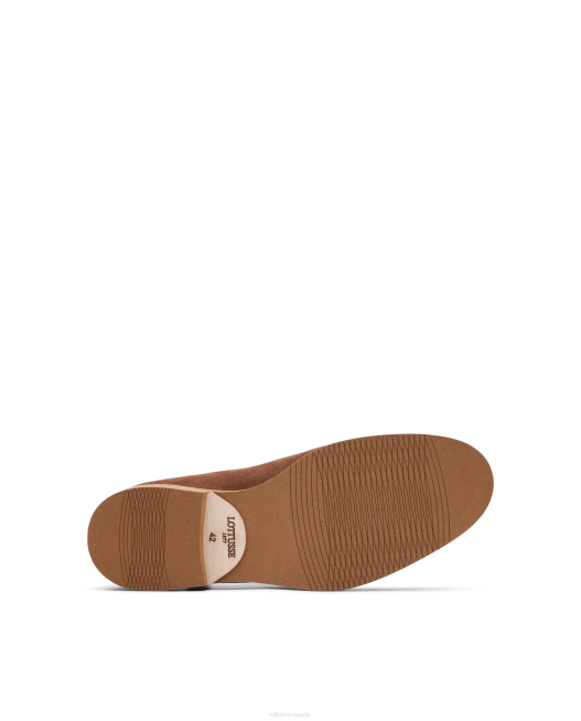 Niza Suede Calf Derby Lottusse Men Brown Footwear L4RH109