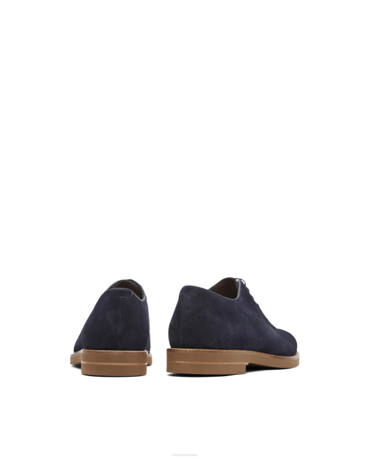 Niza Suede Calf Derby Lottusse Men Marine Blue Footwear L4RH110