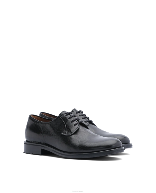 Orwell Calfskin Derby Lottusse Men Black Footwear L4RH167