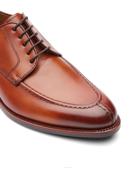 Premium Crust Anilin Calf Derby Lottusse Men Brown Footwear L4RH66