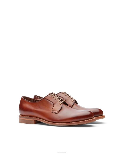 Walton Crust Anilin Calf Derby Lottusse Men Brown Footwear L4RH68