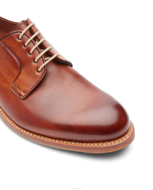 Walton Crust Anilin Calf Derby Lottusse Men Brown Footwear L4RH68