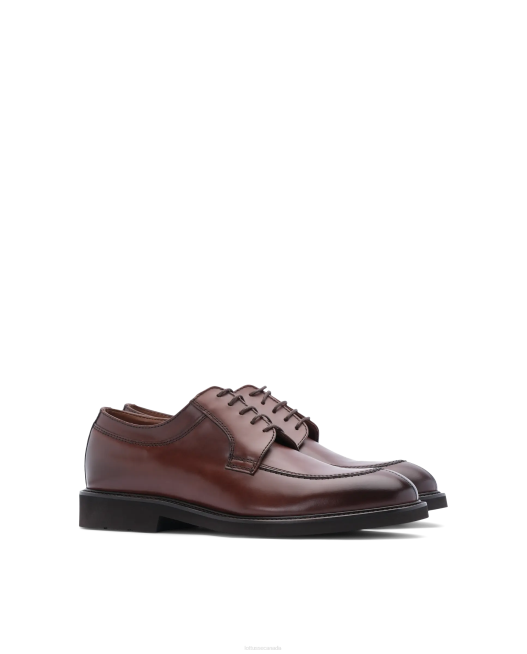 Baltimore Bright Calf Derby Loafers Lottusse Men Mocha Footwear L4RH162
