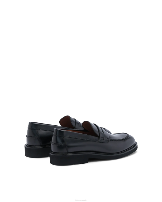 Baltimore Bright Calf Loafers Lottusse Men Black Footwear L4RH163
