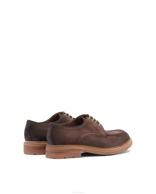 Bonaire Deer Suede Derby Loafers Lottusse Men Mocha Footwear L4RH43