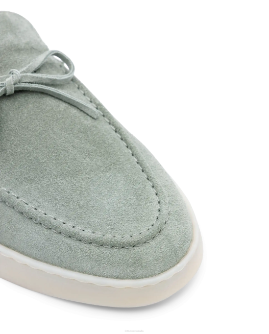 Fornells Suede Calf Loafers Lottusse Men Green Footwear L4RH71