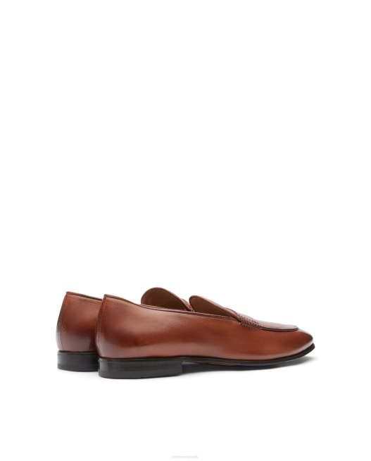 Verona Brush off Calf Loafers Lottusse Men Brown Footwear L4RH76
