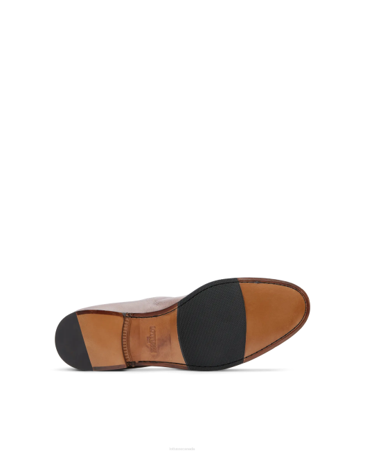 Verona Brush off Calf Loafers Lottusse Men Mocha Footwear L4RH87