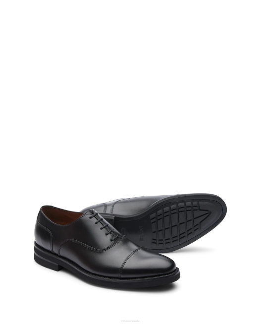 Holborn Brush Off Calf Oxford Lottusse Men Black Footwear L4RH15