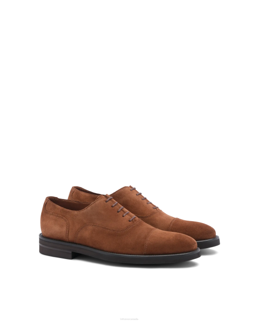 Holborn Calf Suede Oxfords Lottusse Men Brown Footwear L4RH144