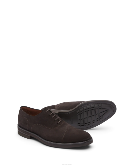 Holborn Suede Calf Oxford Lottusse Men Mocha Footwear L4RH16