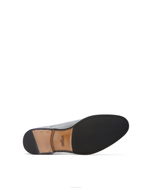 Lenox Brush Off Calf Oxford Lottusse Men Black Footwear L4RH8