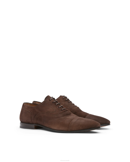 Verona Brush off Calf Oxford Lottusse Men Mocha Footwear L4RH75