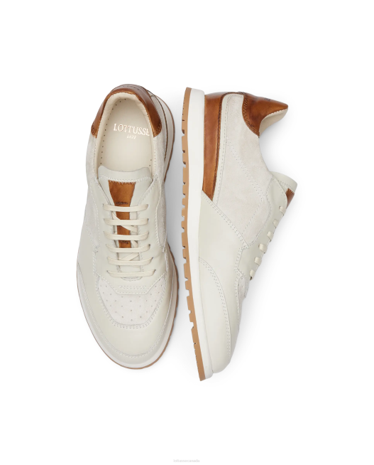 Mancor Soft Calf Sneakers Lottusse Men Off White Footwear L4RH194
