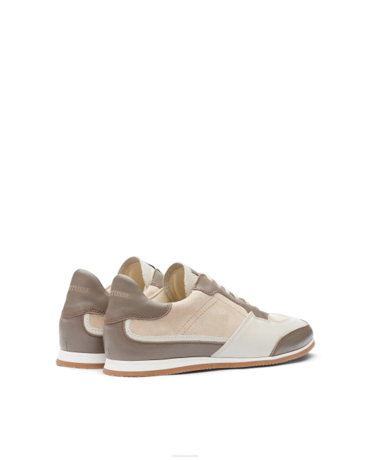 Mancor Soft Calf Sneakers Lottusse Men Taupe Footwear L4RH115