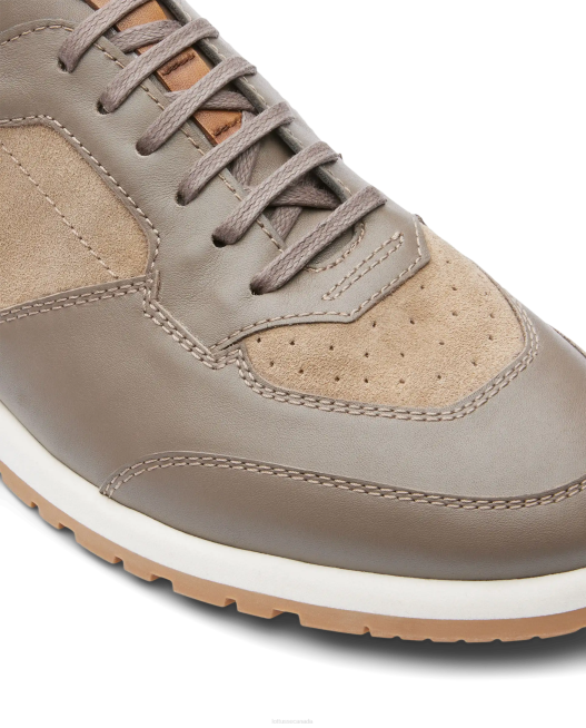 Mancor Soft Calf Sneakers Lottusse Men Taupe Footwear L4RH195