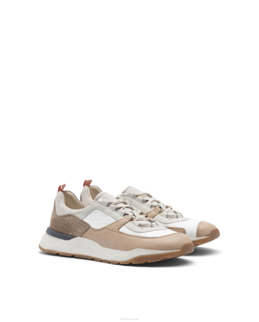 Osaka Multicolour Soft Calf Sneakers Lottusse Men Natural Footwear L4RH120