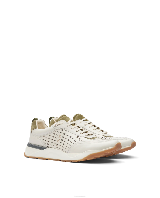 Osaka Soft Calf Sneakers Lottusse Men Off White Footwear L4RH123
