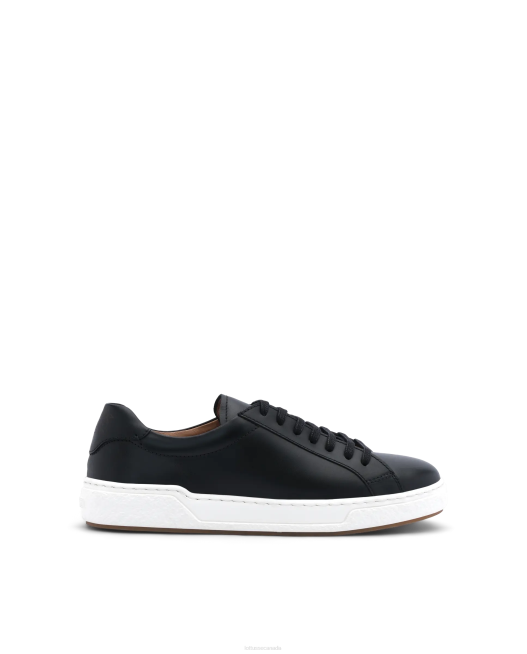Torino Calf Sneakers Lottusse Men Black Footwear L4RH190
