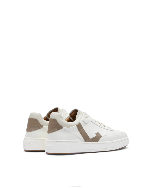Torino Plain Grain Calf Sneakers Lottusse Men Off White Footwear L4RH192