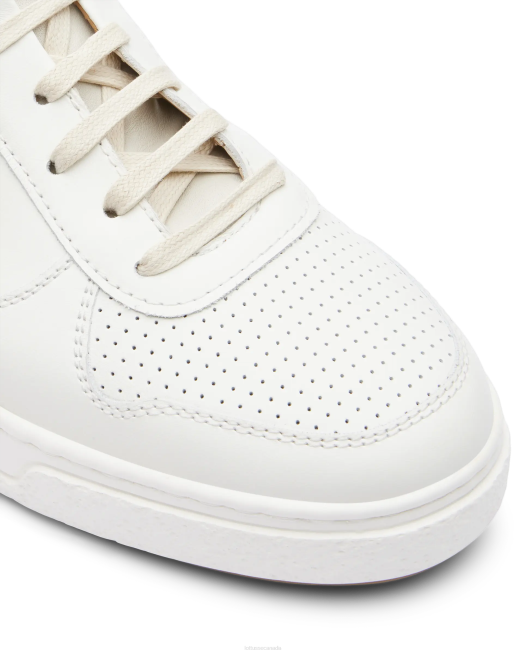 Torino Plain Grain Calf Sneakers Lottusse Men Off White Footwear L4RH192