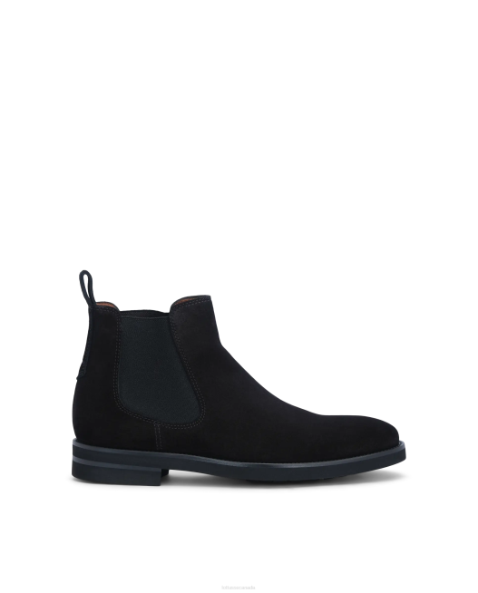 Holborn Calf Suede Boots Lottusse Men Black Footwear L4RH146