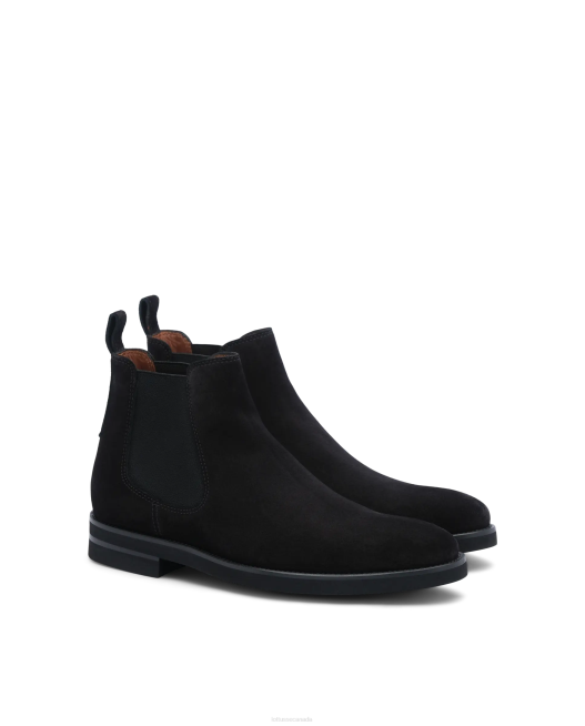 Holborn Calf Suede Boots Lottusse Men Black Footwear L4RH146