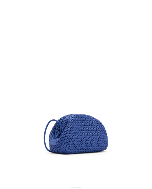 Noodbag Merino Lamb Soft Top Handle Bag Lottusse Women Blue Accessories L4RH348
