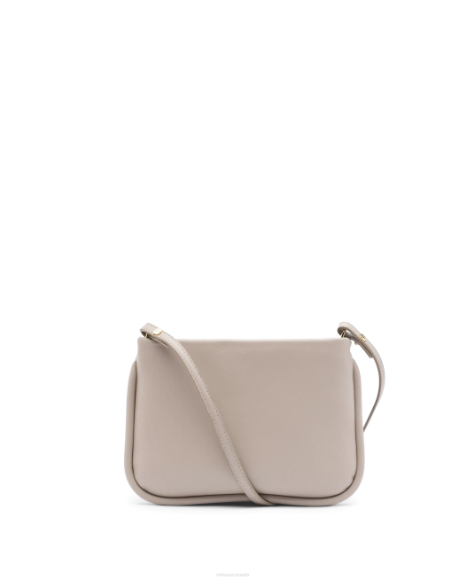 Serena Plain Grain Calf Top Handle Bag Lottusse Women Beige Accessories L4RH335