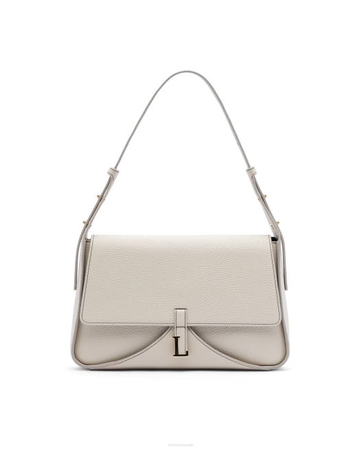 Talaia Grain Calf Top Handle Bag Lottusse Women Off White Accessories L4RH324