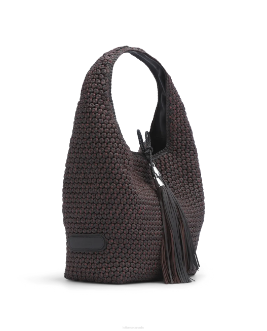 Noodbag Lamb Hobo Noodbag Lottusse Women Mocha Accessories L4RH390