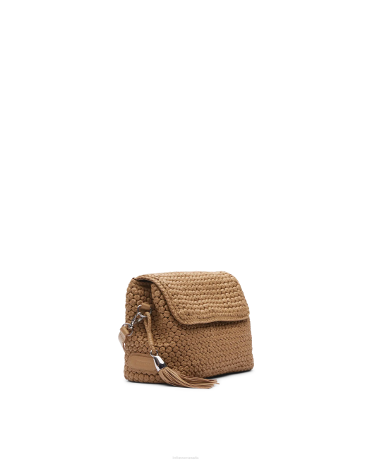 Noodbag Merino Lamb Soft Hand Bag Lottusse Women Brown Accessories L4RH355