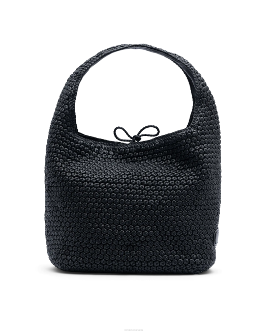 Noodbag Merino Lamb Soft Hobo Lottusse Women Black Accessories L4RH358