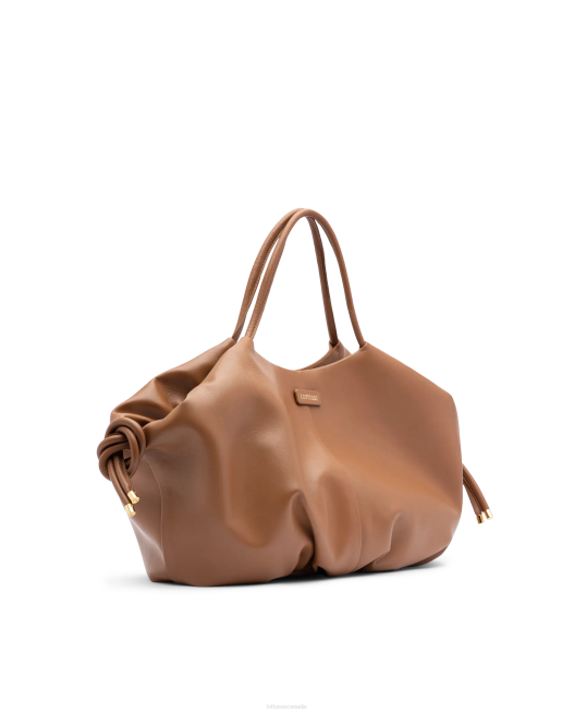 Serena Lamb Soft Shoulder Bag Lottusse Women Brown Accessories L4RH329