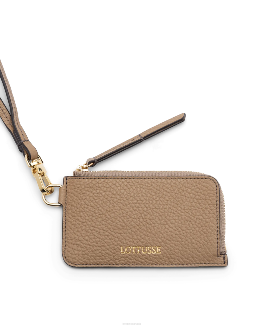 Talaia Grain Calf Wallet Lottusse Women Natural Accessories L4RH372