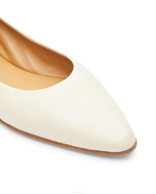 Bel Lamb Soft Ballerinas Lottusse Women Off White Footwear L4RH264