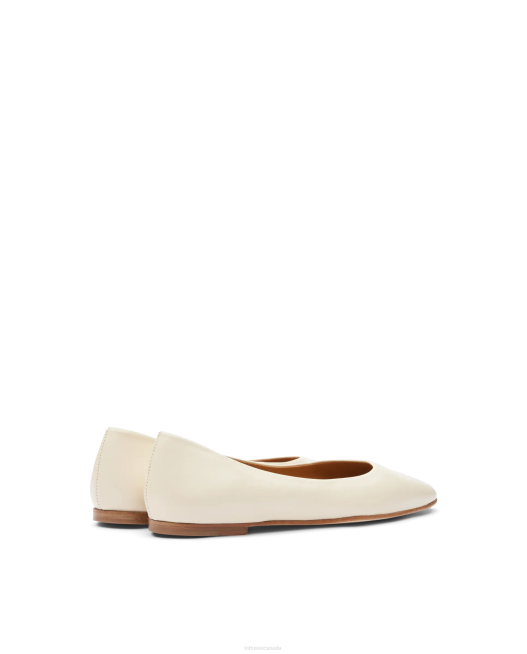 Bel Lamb Soft Ballerinas Lottusse Women Off White Footwear L4RH264