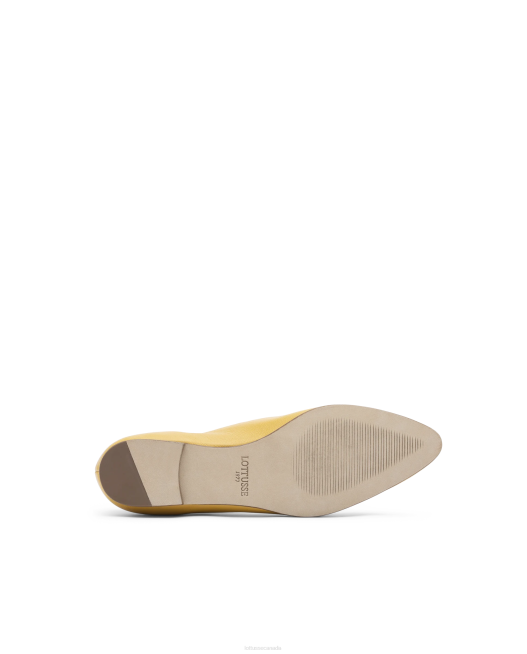 Bel Lamb Soft Ballerinas Lottusse Women Yelllow Footwear L4RH262