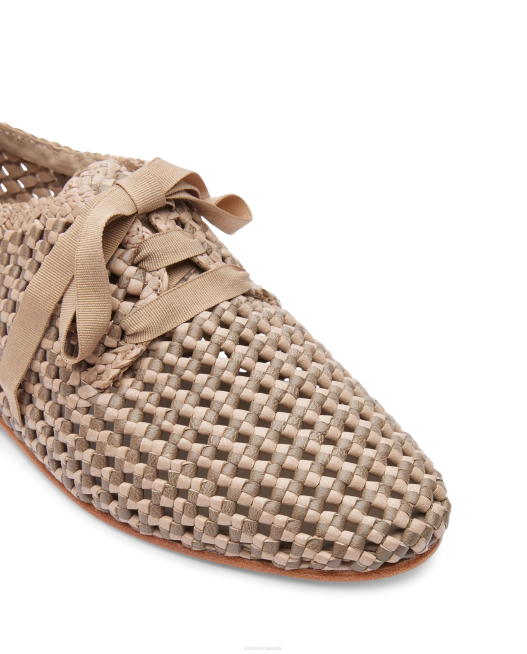 Delice Lamb Mesh Leather Derby Lottusse Women Multicolour Footwear L4RH295