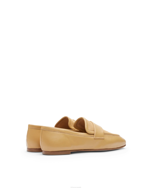 Goya Yellow Soft Lamb Loafers Lottusse Women Yelllow Footwear L4RH281