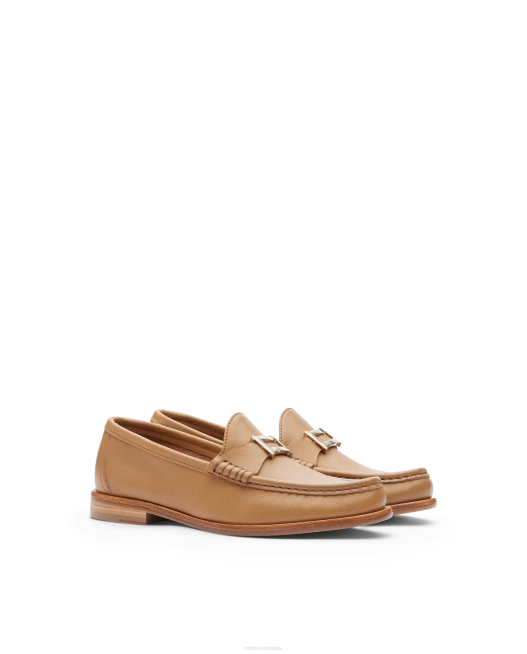 Lara Grain soft Calf Loafers Lottusse Women Brown Footwear L4RH236