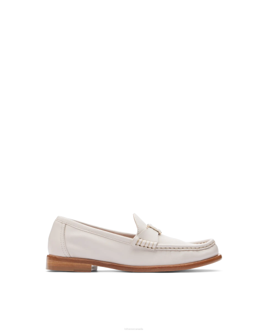 Lara Grain soft Calf Loafers Lottusse Women Off White Footwear L4RH235