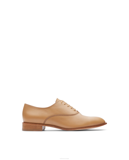 Claire Plain Calf Oxford Lottusse Women Brown Footwear L4RH242